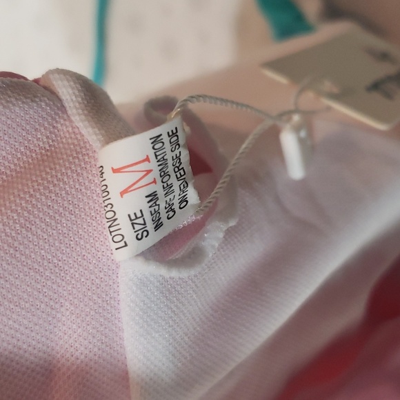 Pink and aqua blue swim suit - Picture 2 of 6